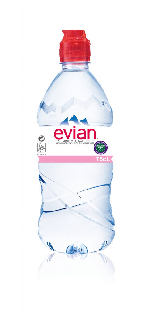 Evian unveils Wimbledon campaign