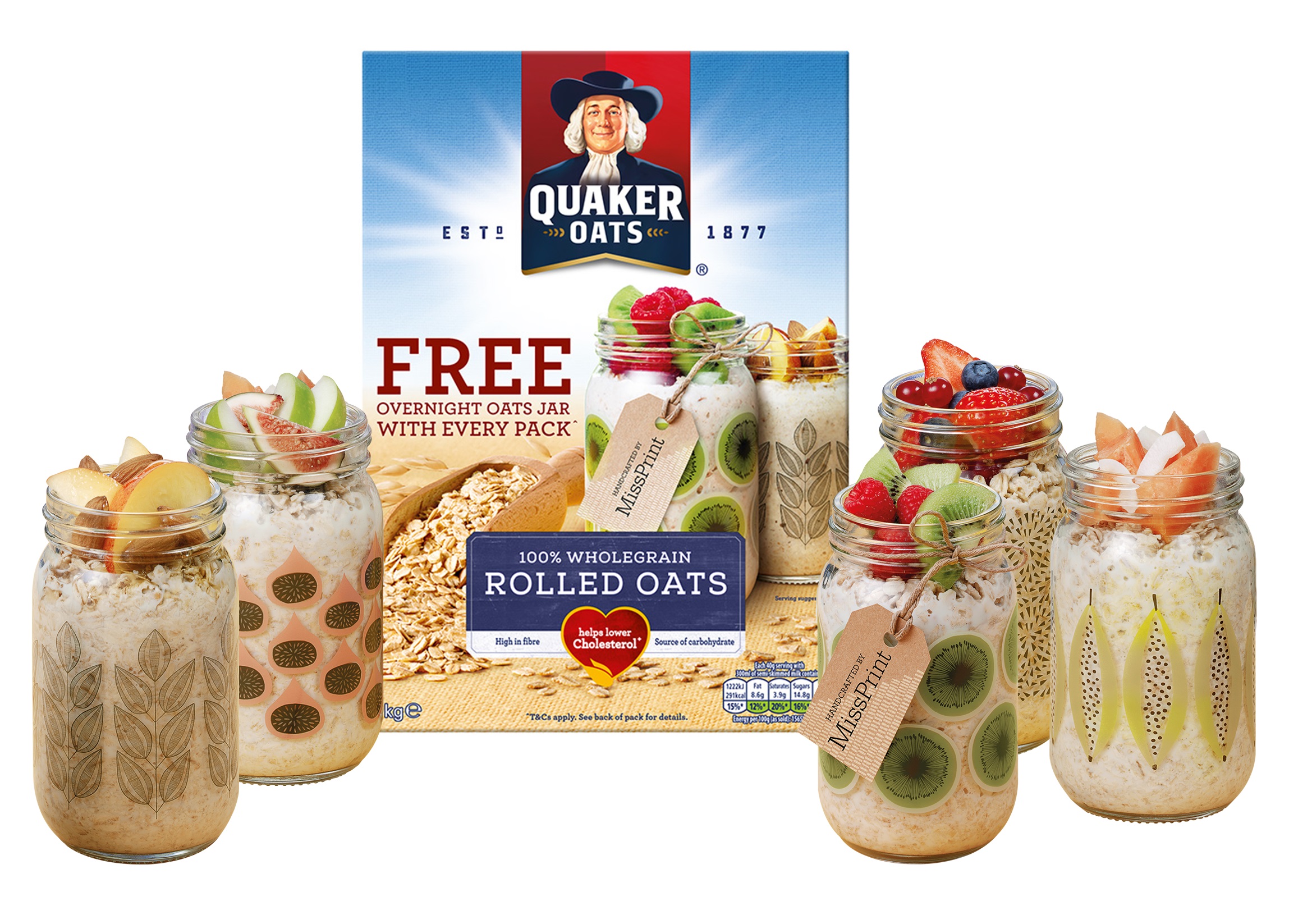 Overnight Oats Containers - Brilliant Promos - Be Brilliant!