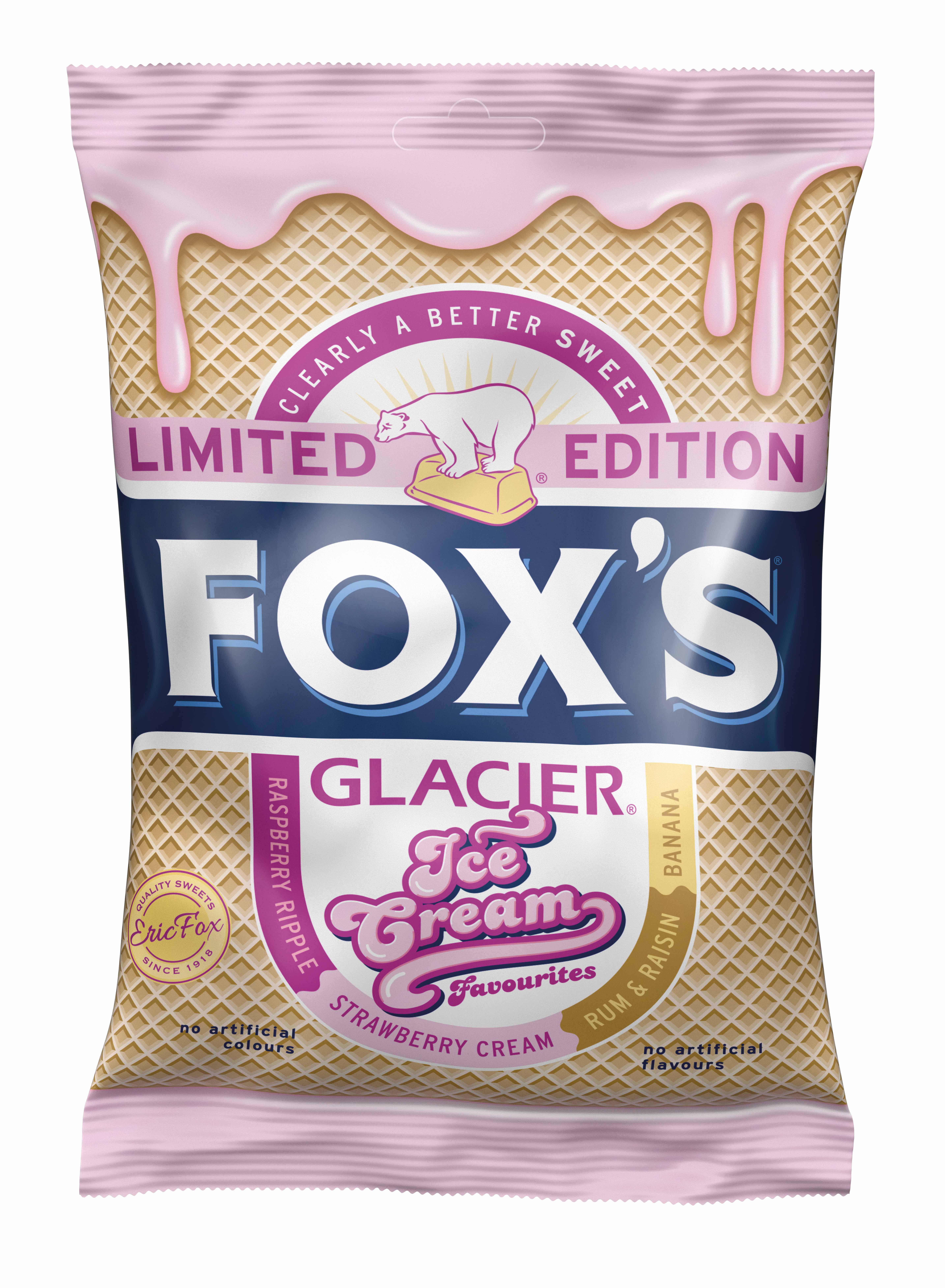 Limited edition Ice Cream variant for Fox’s Glacier