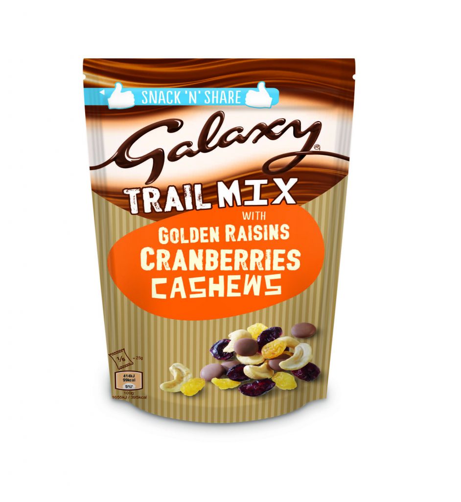 New sharing format for Bounty and Galaxy Trail Mixes