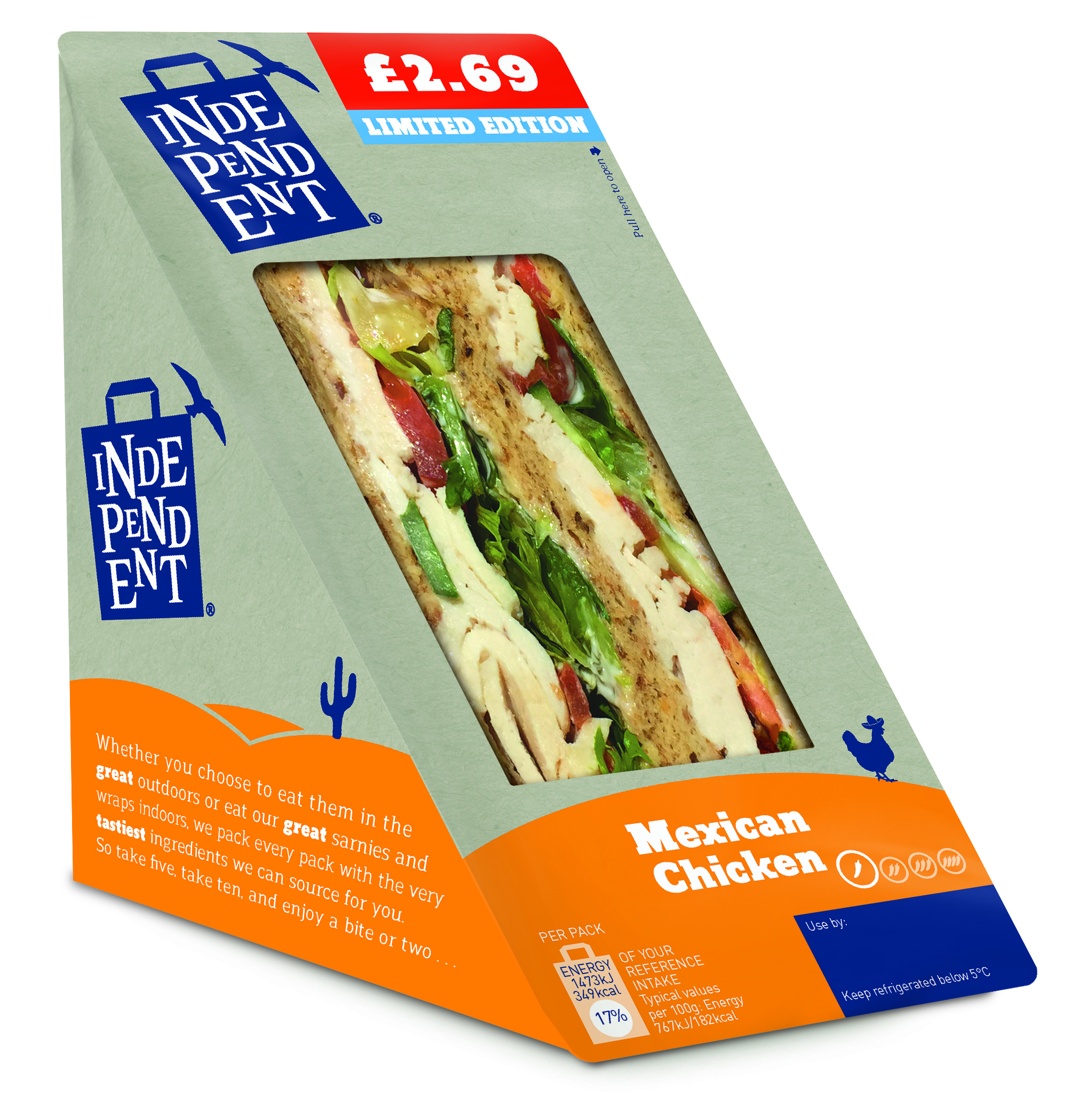 Costcutter introduces limited edition Mexican sandwich