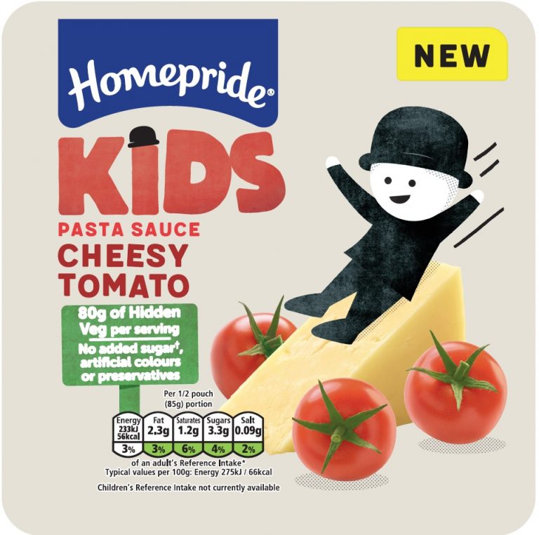 Homepride launches kid’s sauce range