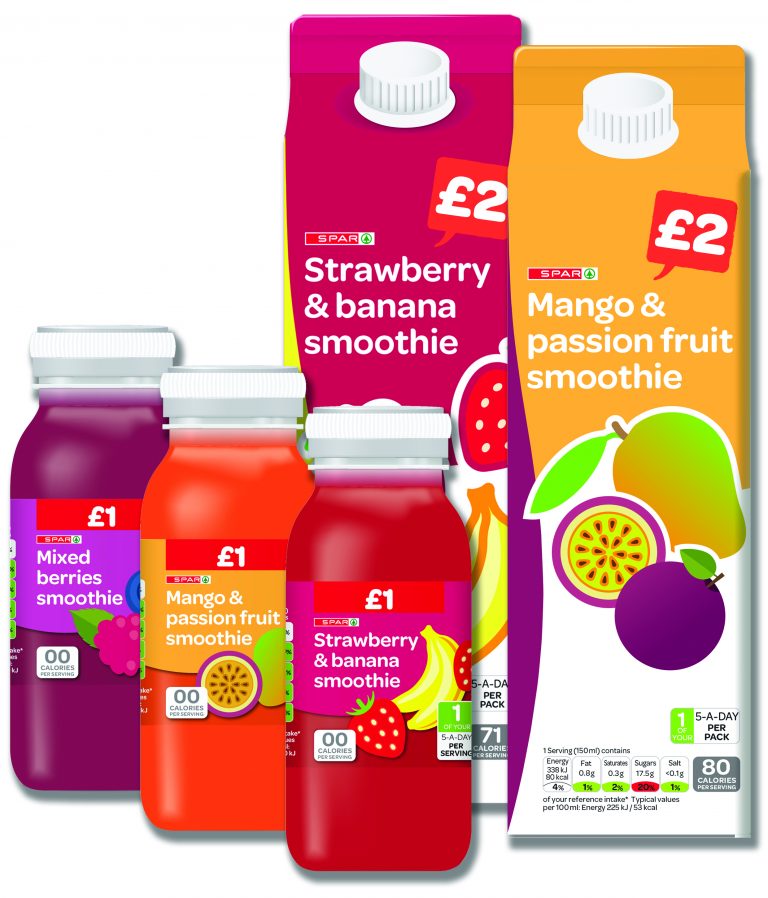 Spar revamps own-brand juice and smoothie range | Talking Retail
