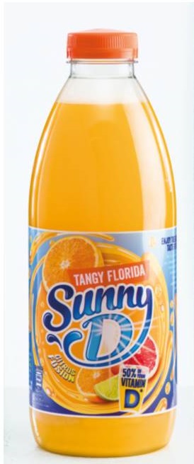 Brand re-launch for Sunny D