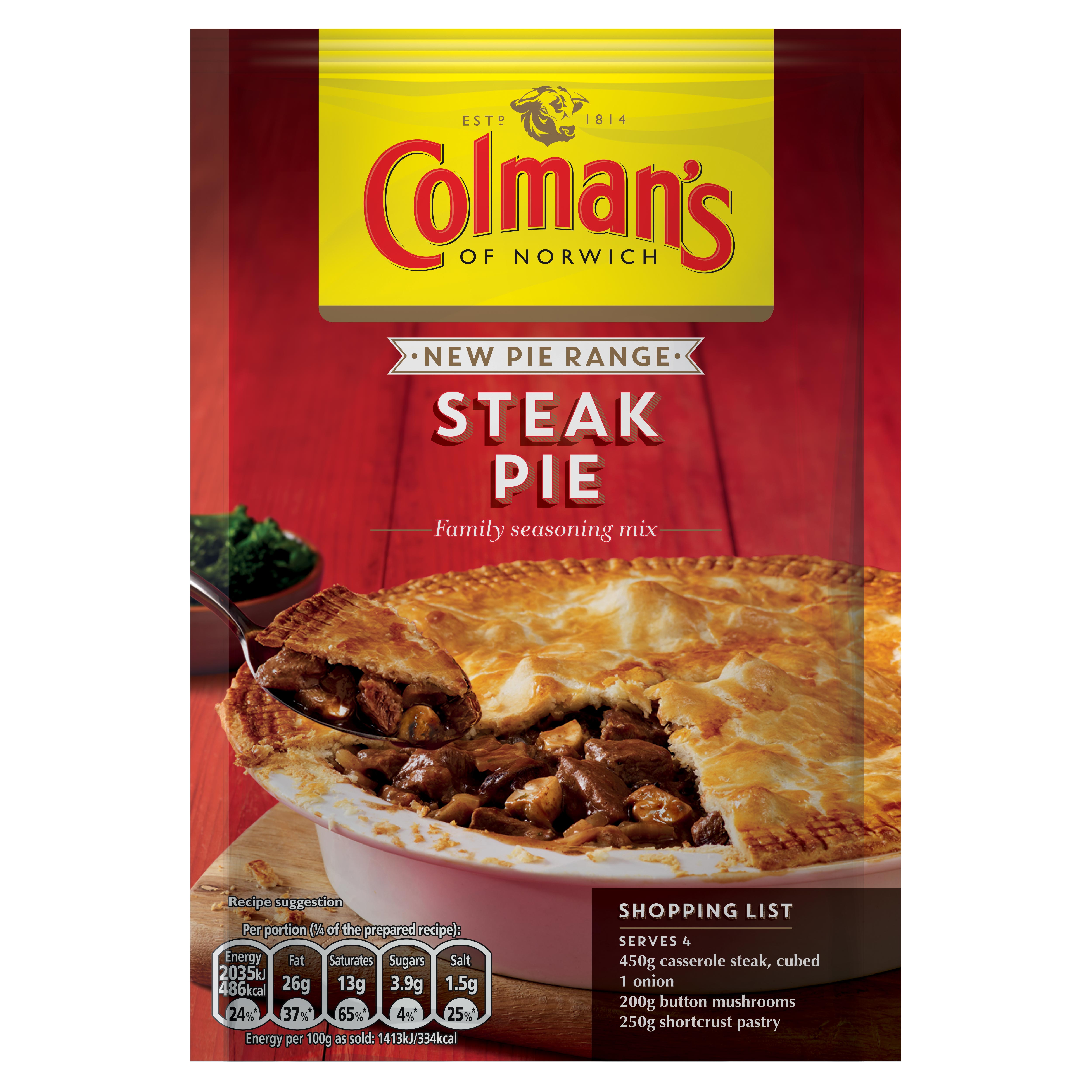 Colman’s unveils new pie seasoning mixes