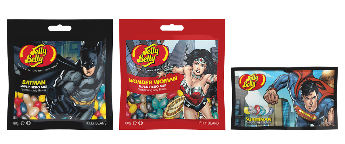 Jelly Belly unveils DC Super Hero collection