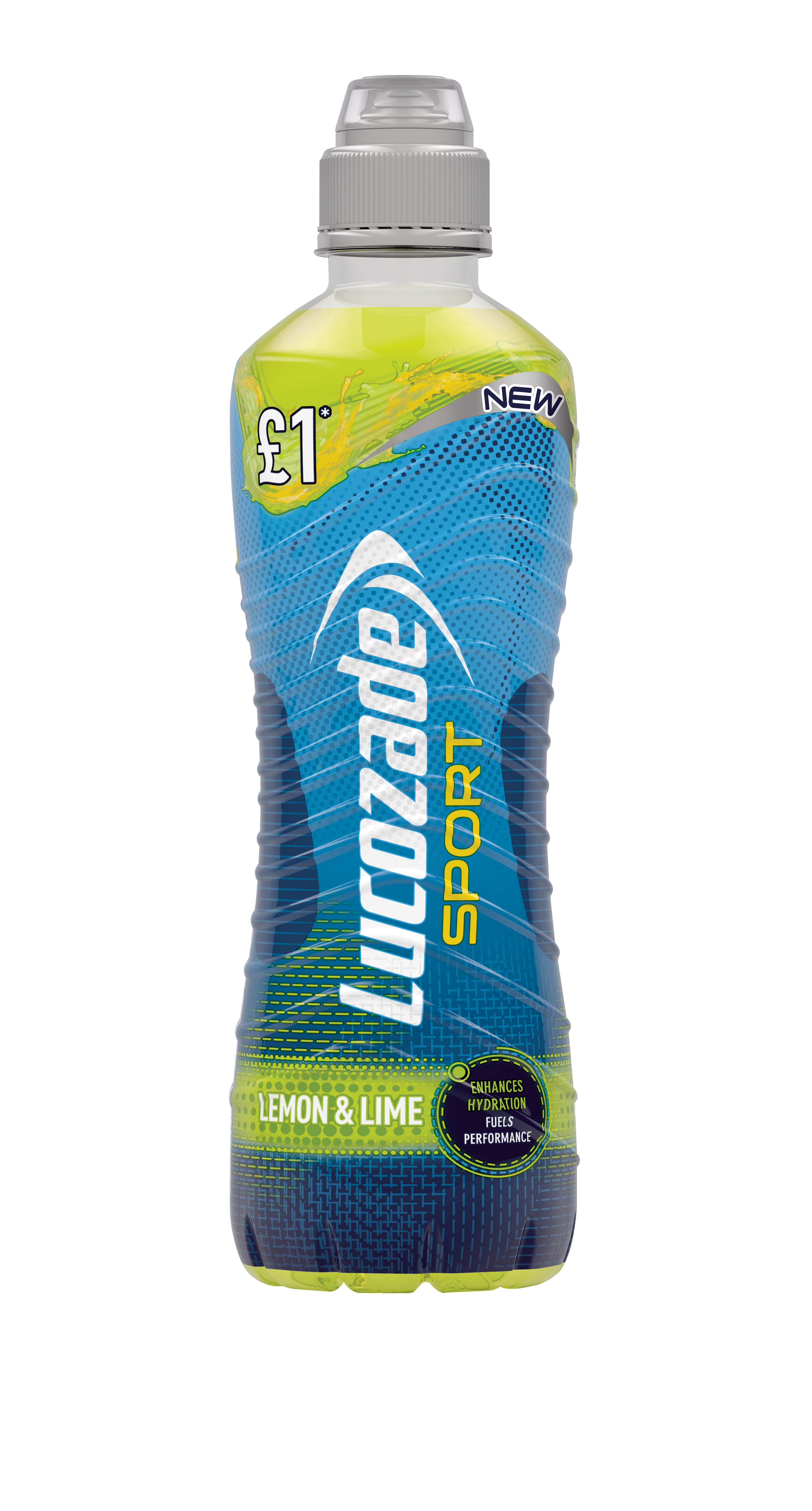 New Lemon & Lime flavour for Lucozade Sport