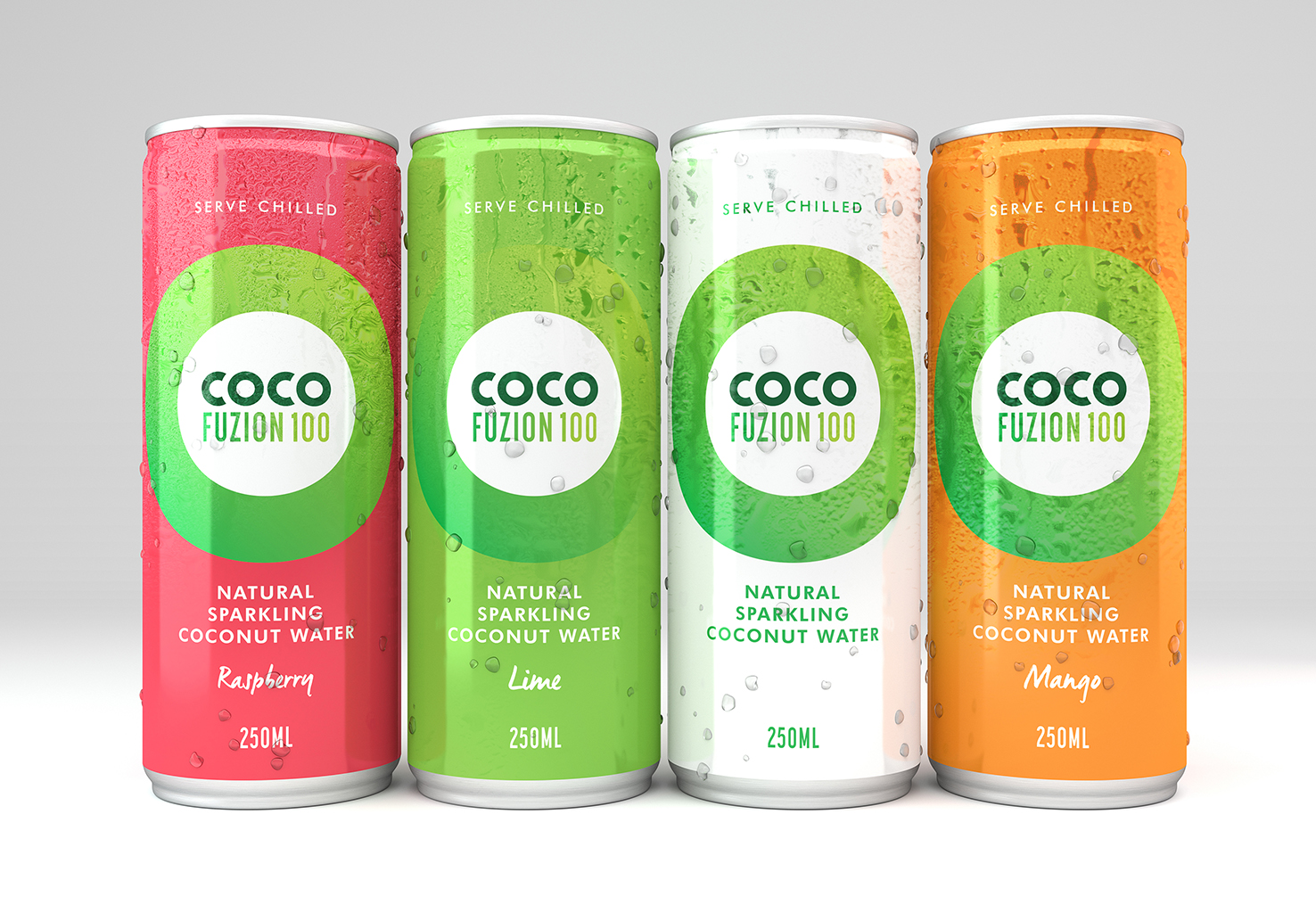 Coco Fuzion 100 launches carbonated coconut water range