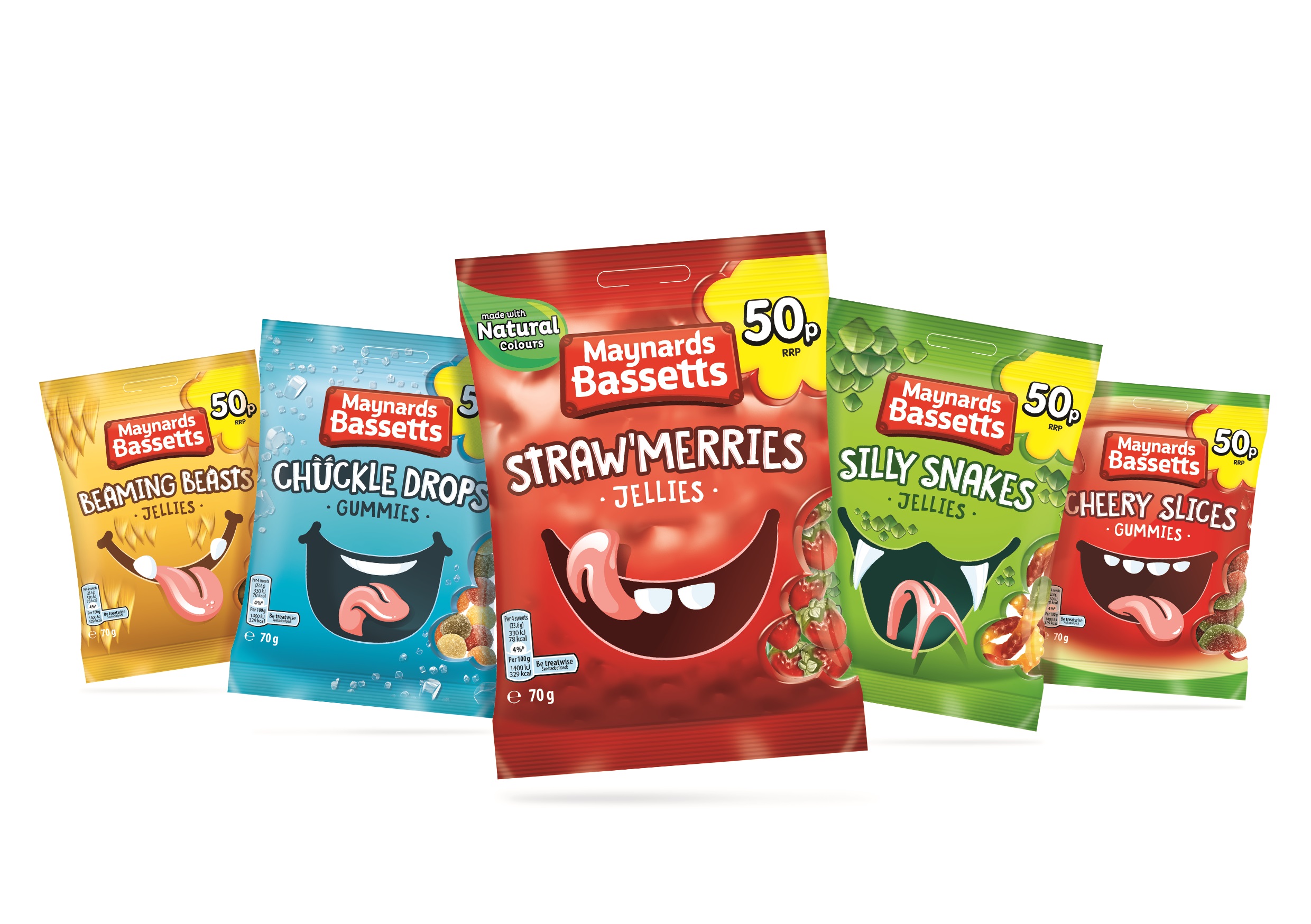 Maynards Bassetts unveils new confectionery bags