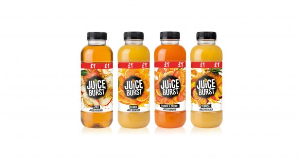 Juiceburst Reformulates Price-marked Range With New Pack Design