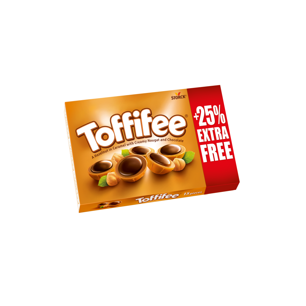 Toffifee offers consumers 25% extra free