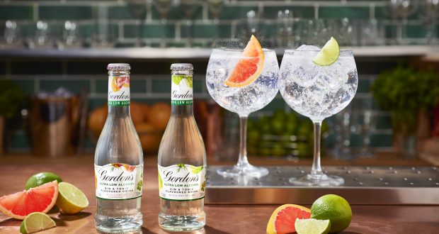 Gordon’s rolls-out low alcohol gin & tonic