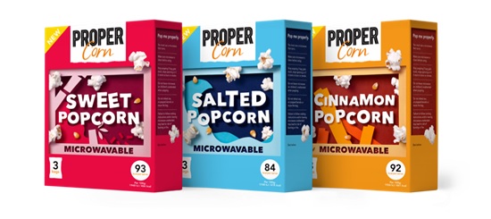 Propercorn moves into pop-at-home segment
