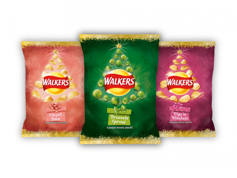 Walkers unveils limited-edition Christmas flavours