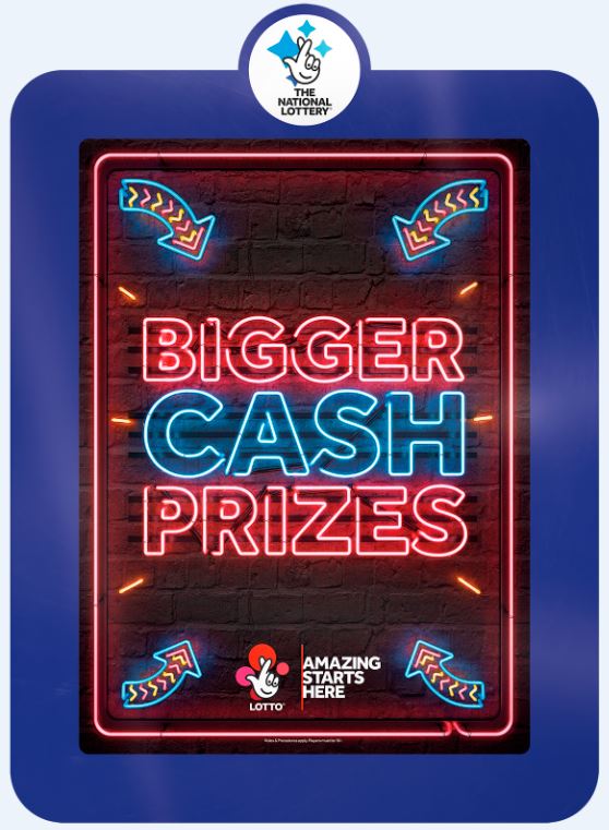 Lotto bigger deals prizes