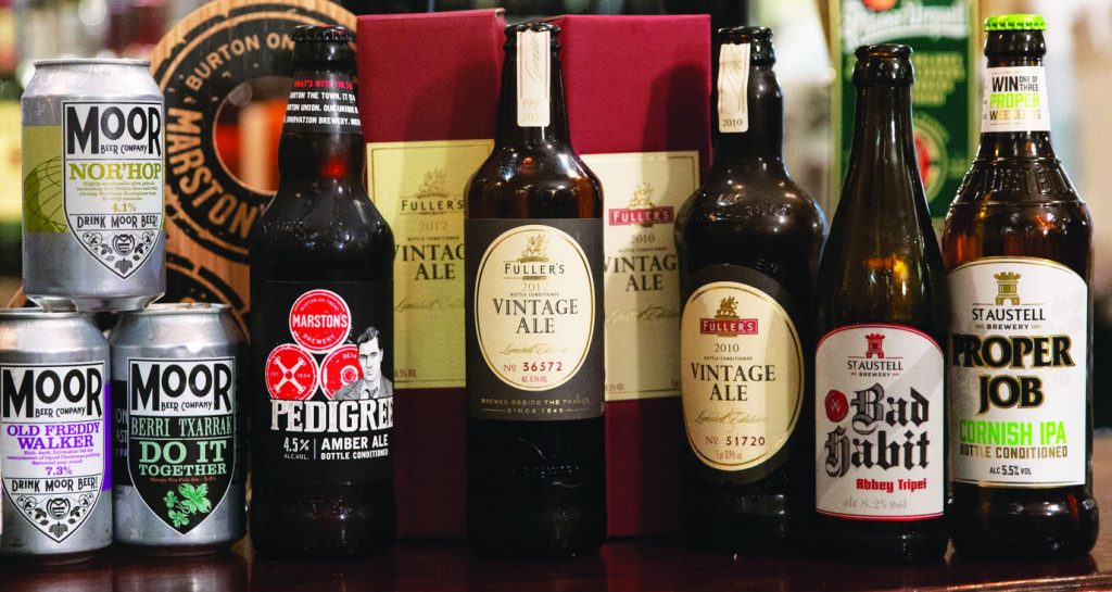 Bottleconditioned beers