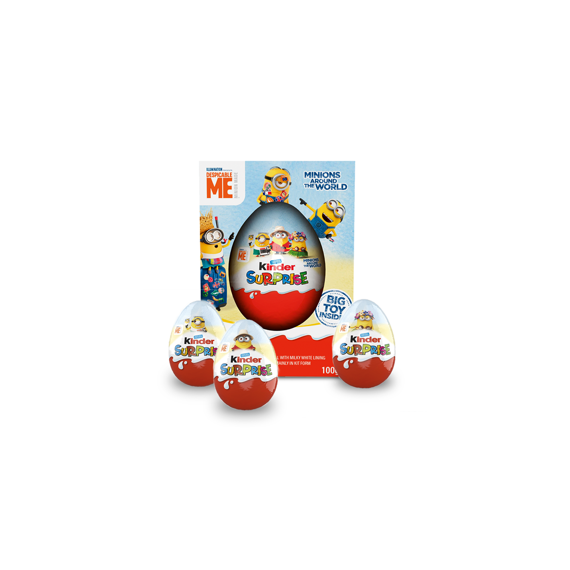 Ferrero Partners With Minions To Launch New Kinder Egg Toys