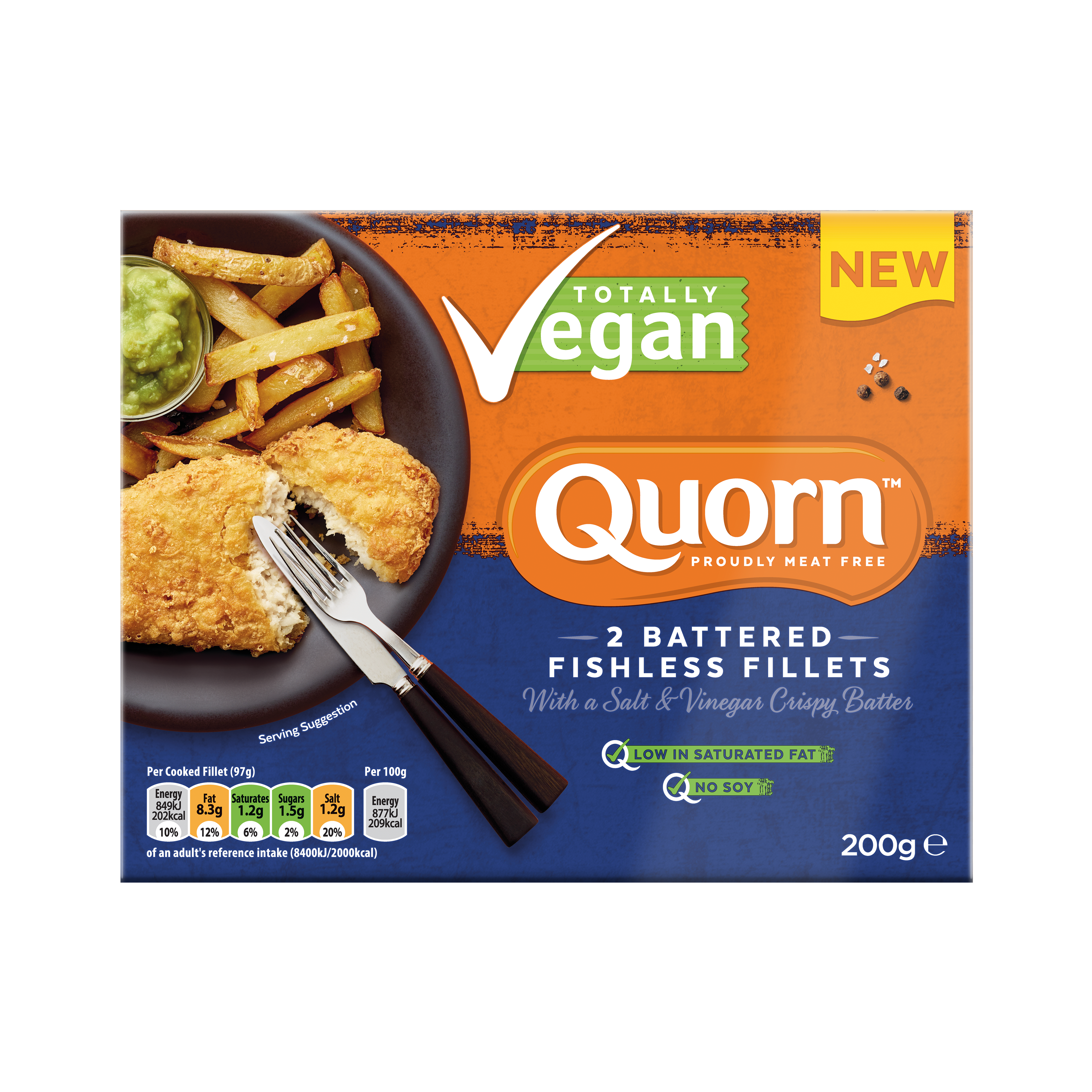 Quorn unveils vegan fishless fillets range