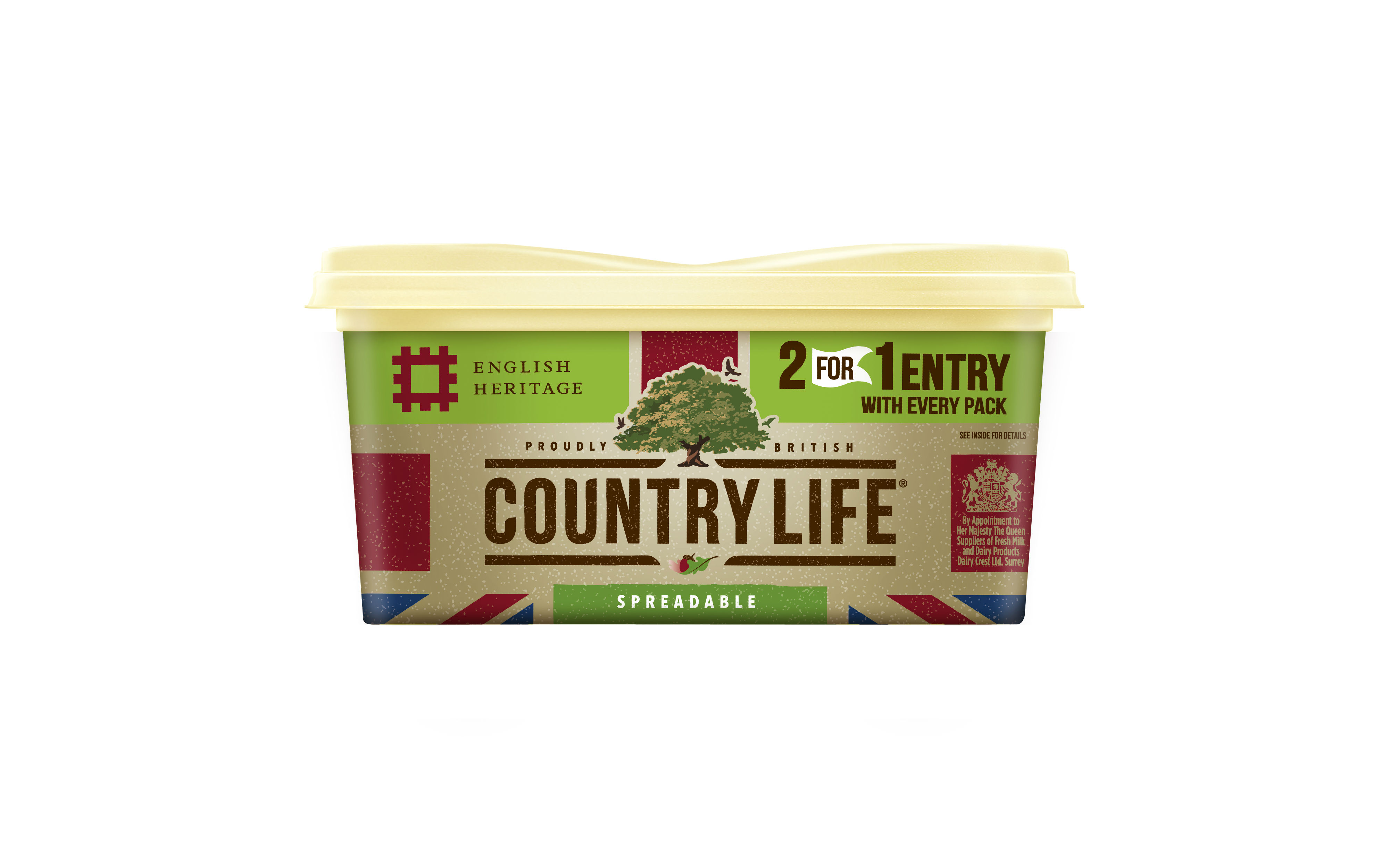 Country Life partners with English Heritage and Cadw for onpack campaign