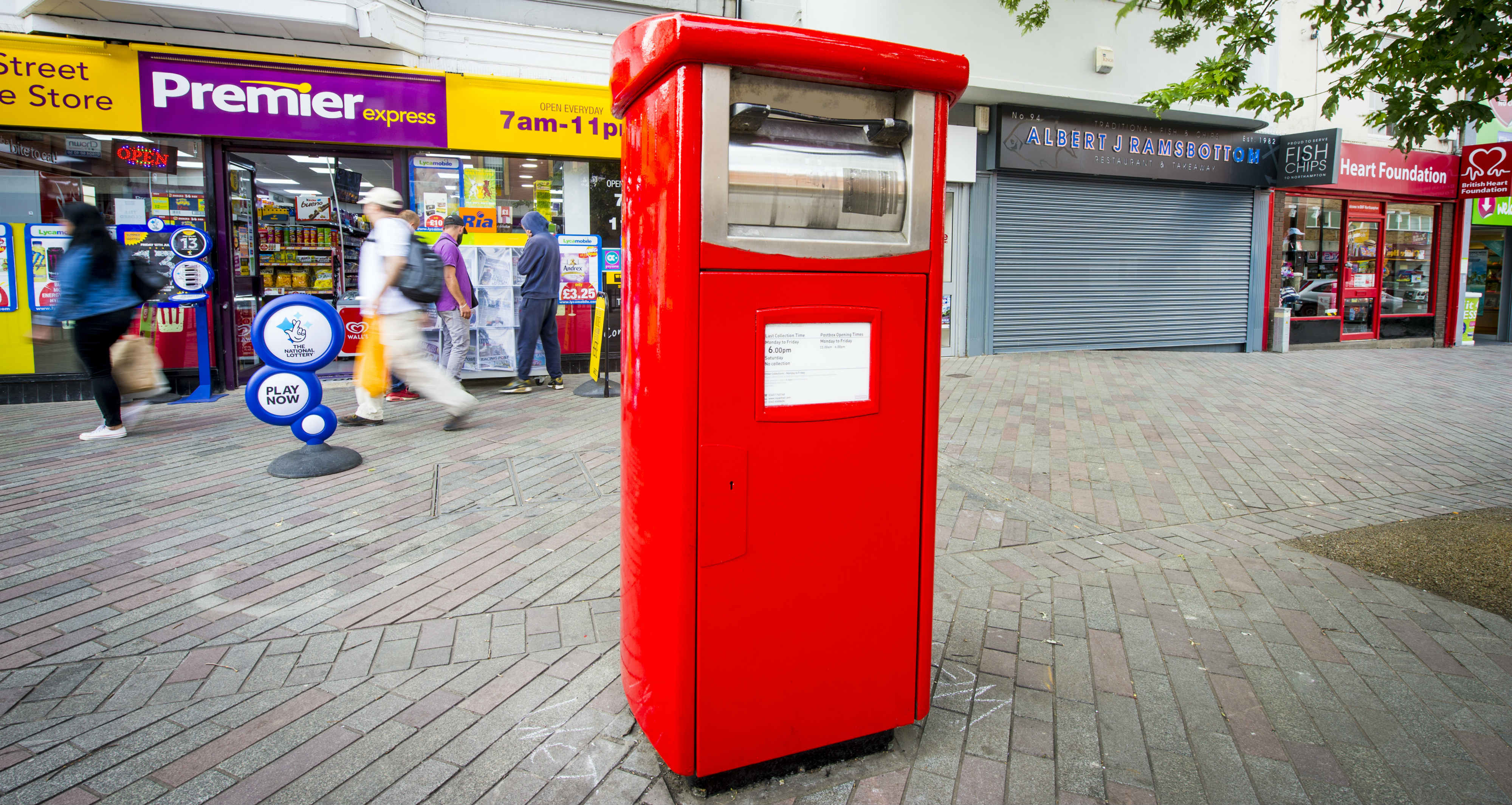 Royal mail store parcel box