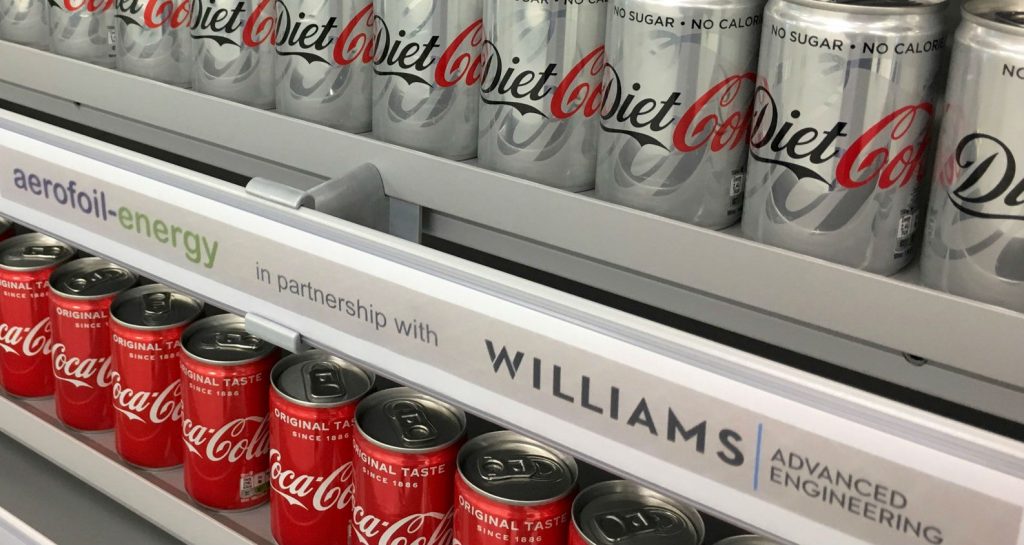 Tesco introduces F1 technology to fridges