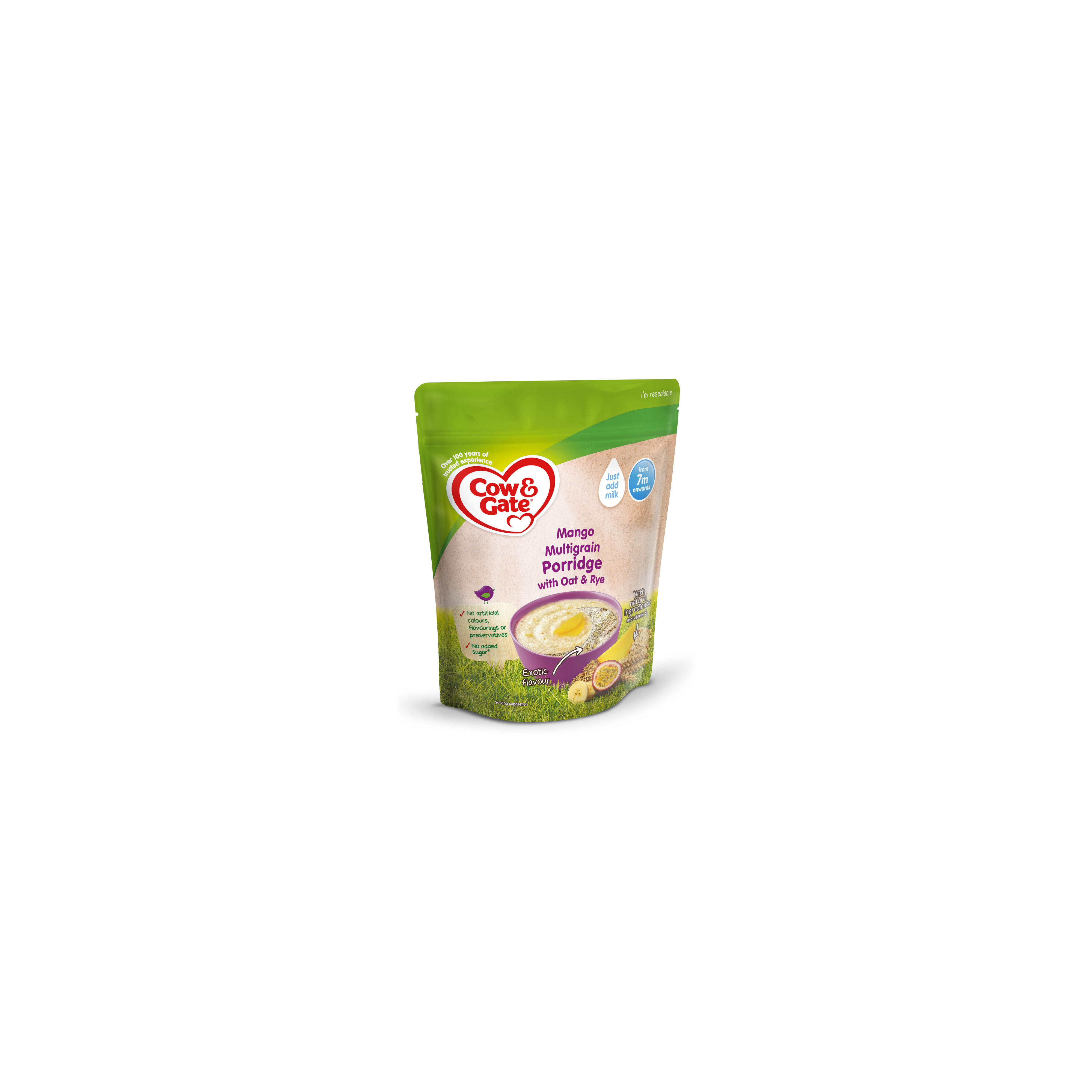 Cow and gate sales multigrain banana porridge