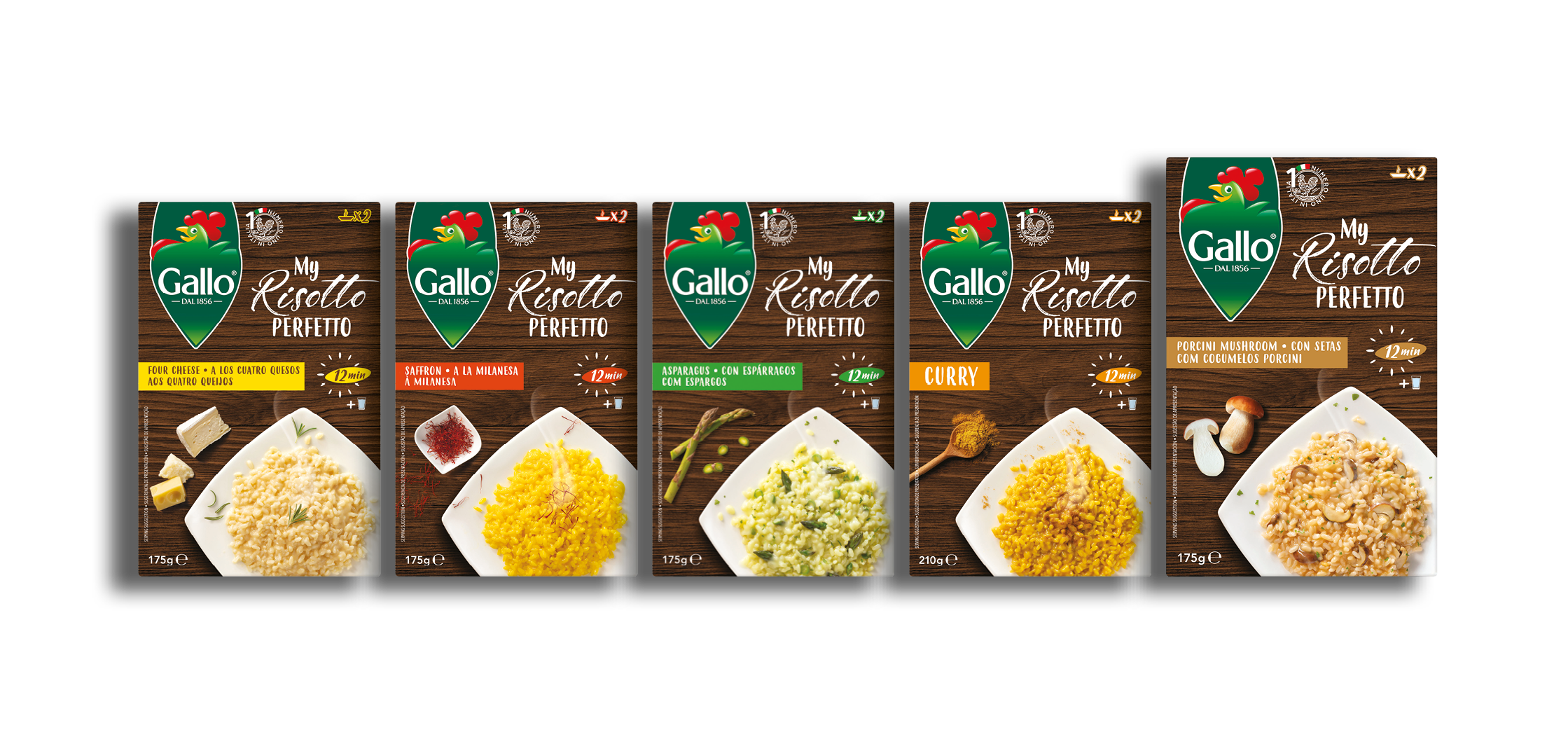 Riso Gallo rebrands risotto range and adds new flavour