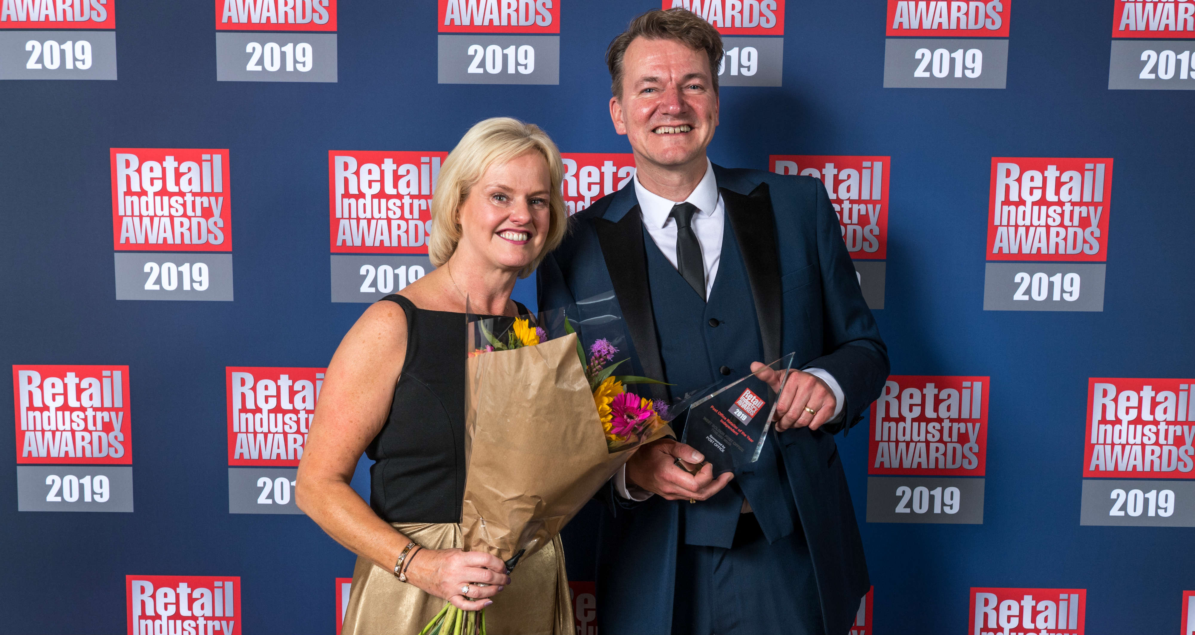 RIA 2019 winner Post Office Retailer of the Year Independent