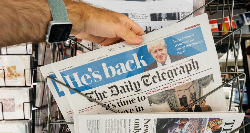 Telegraph increases Saturday cover price