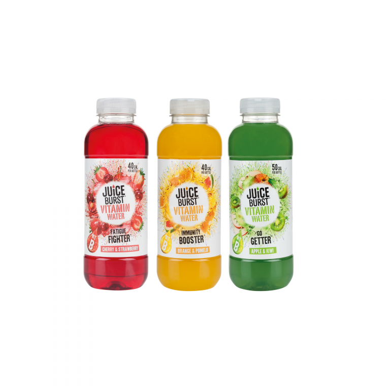 Juiceburst launches vitamin water range in Spar stores