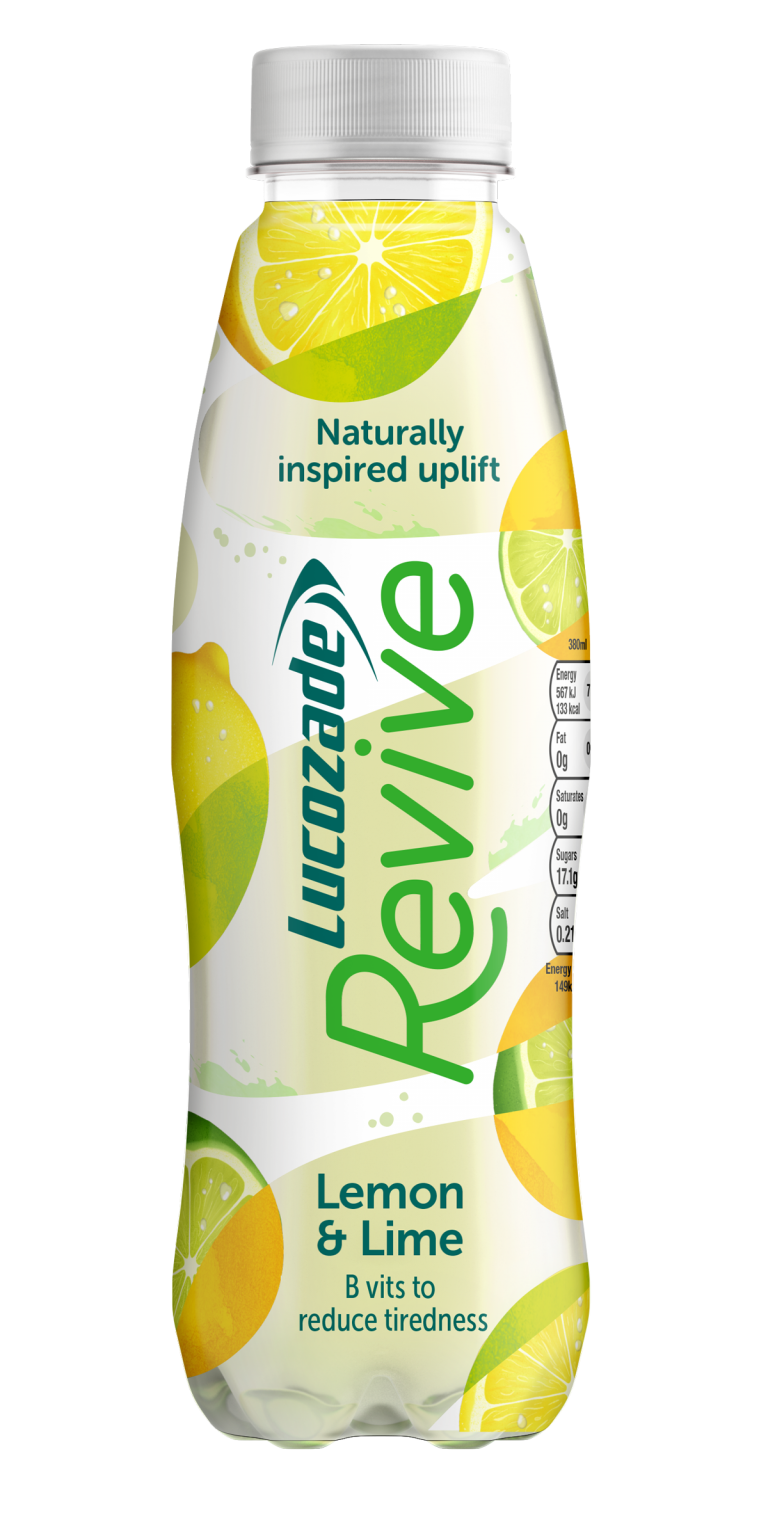 Lucozade delivers a ‘natural uplift’ with new energy drink
