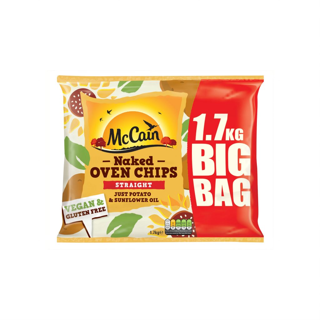 McCain unveils rebranded Oven Chips
