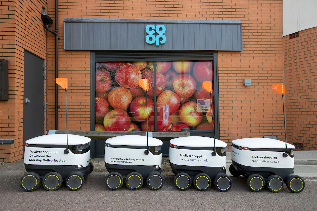 Co op Rolls Out Robot Deliveries