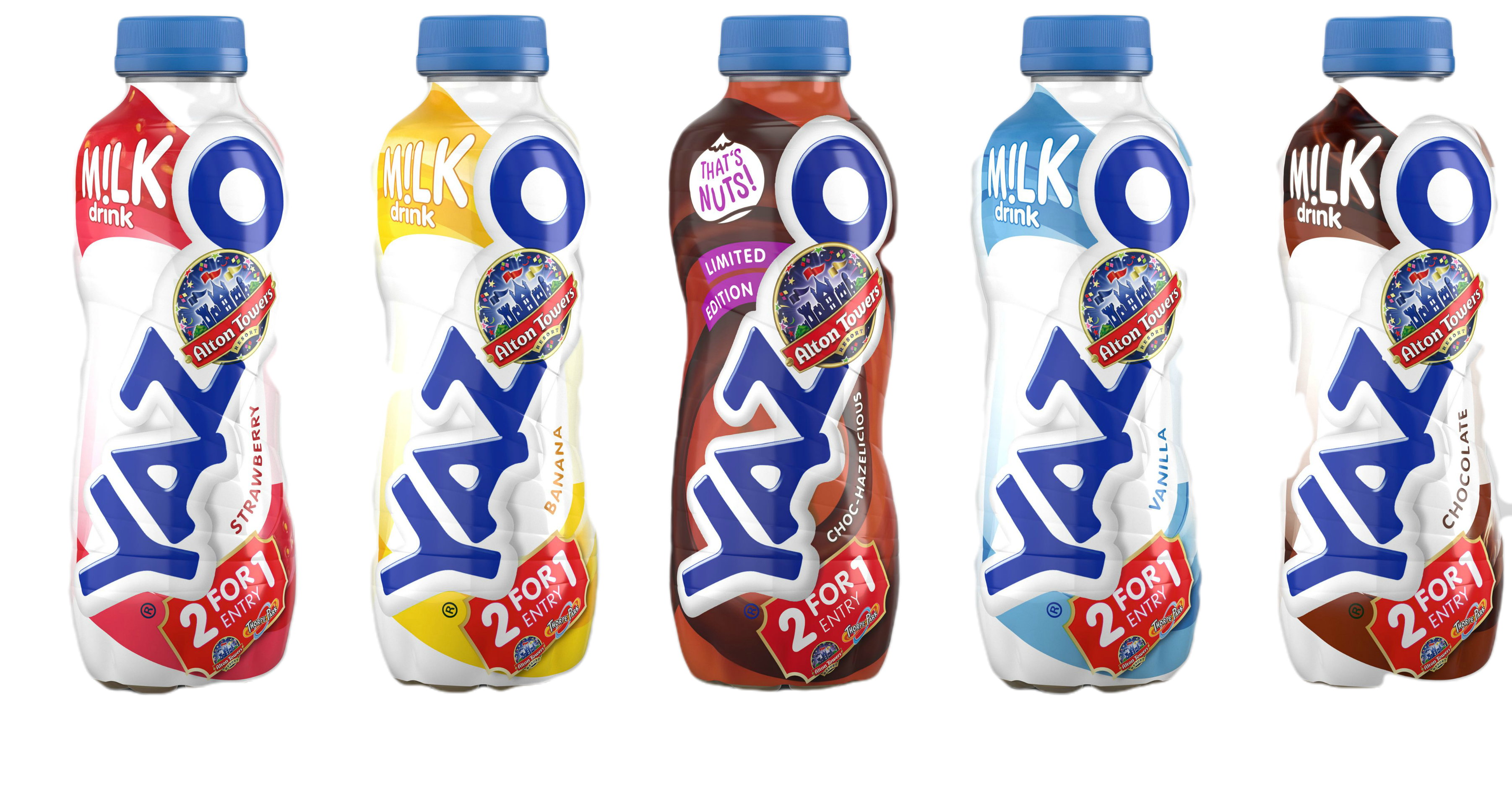 Yazoo extends theme park promotion to 400ml bottle range