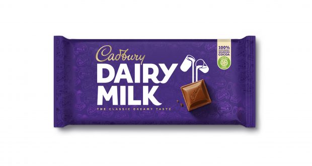 Cadbury unveils new pack design for Dairy Milk portfolio