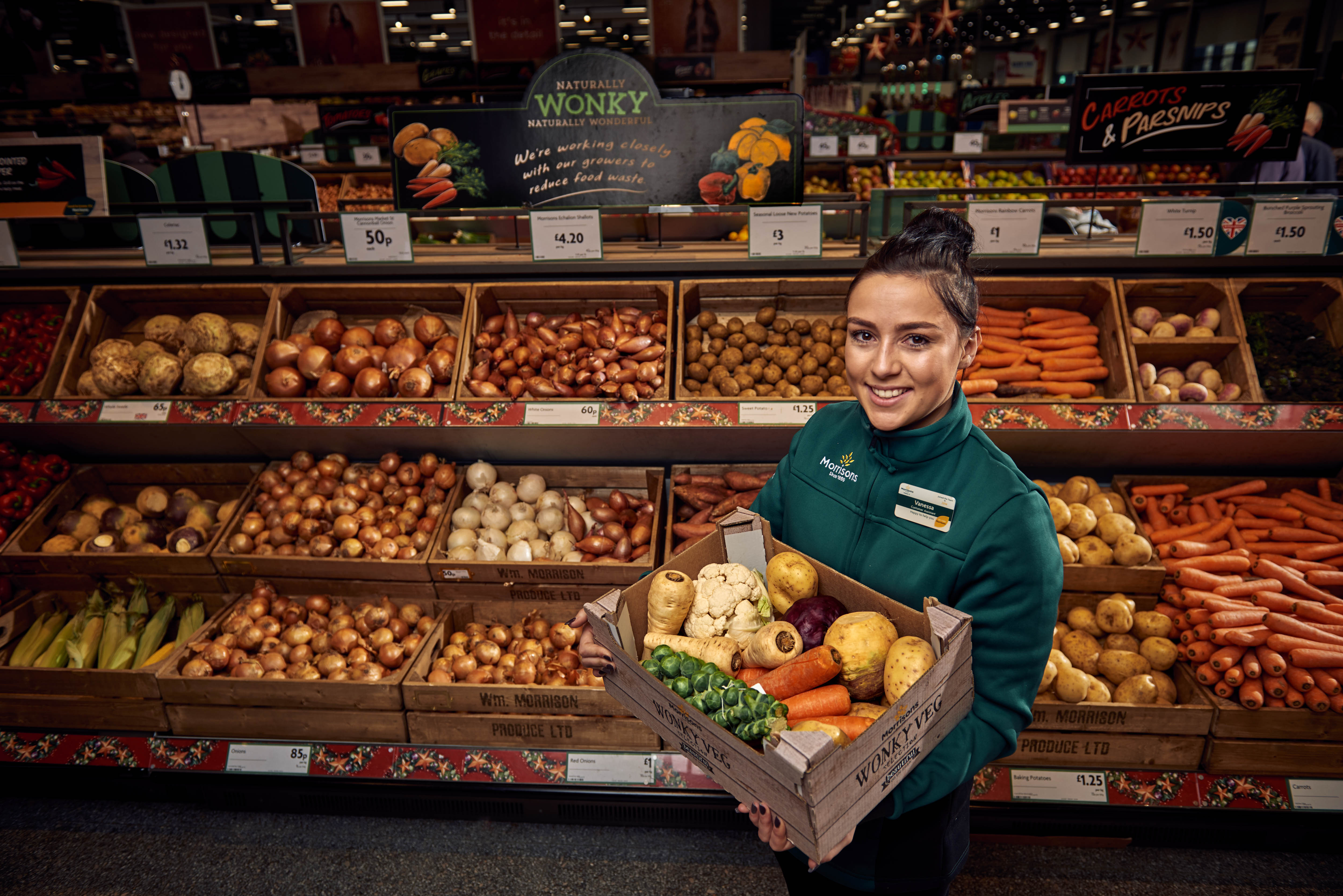 Morrisons divulga taxa salarial líder em supermercados