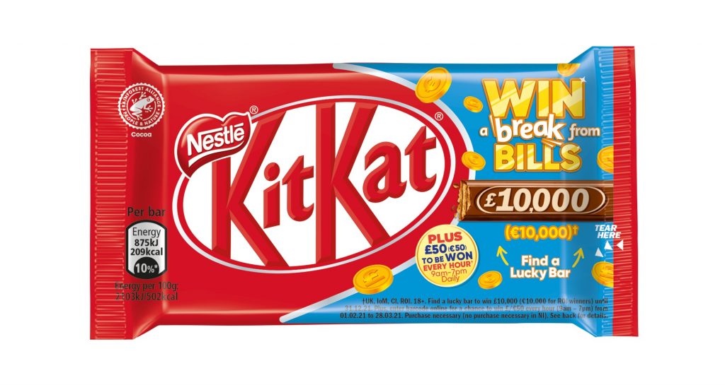 Nestlé Confectionery kicks off cash promotion on KitKat packs | Talking ...