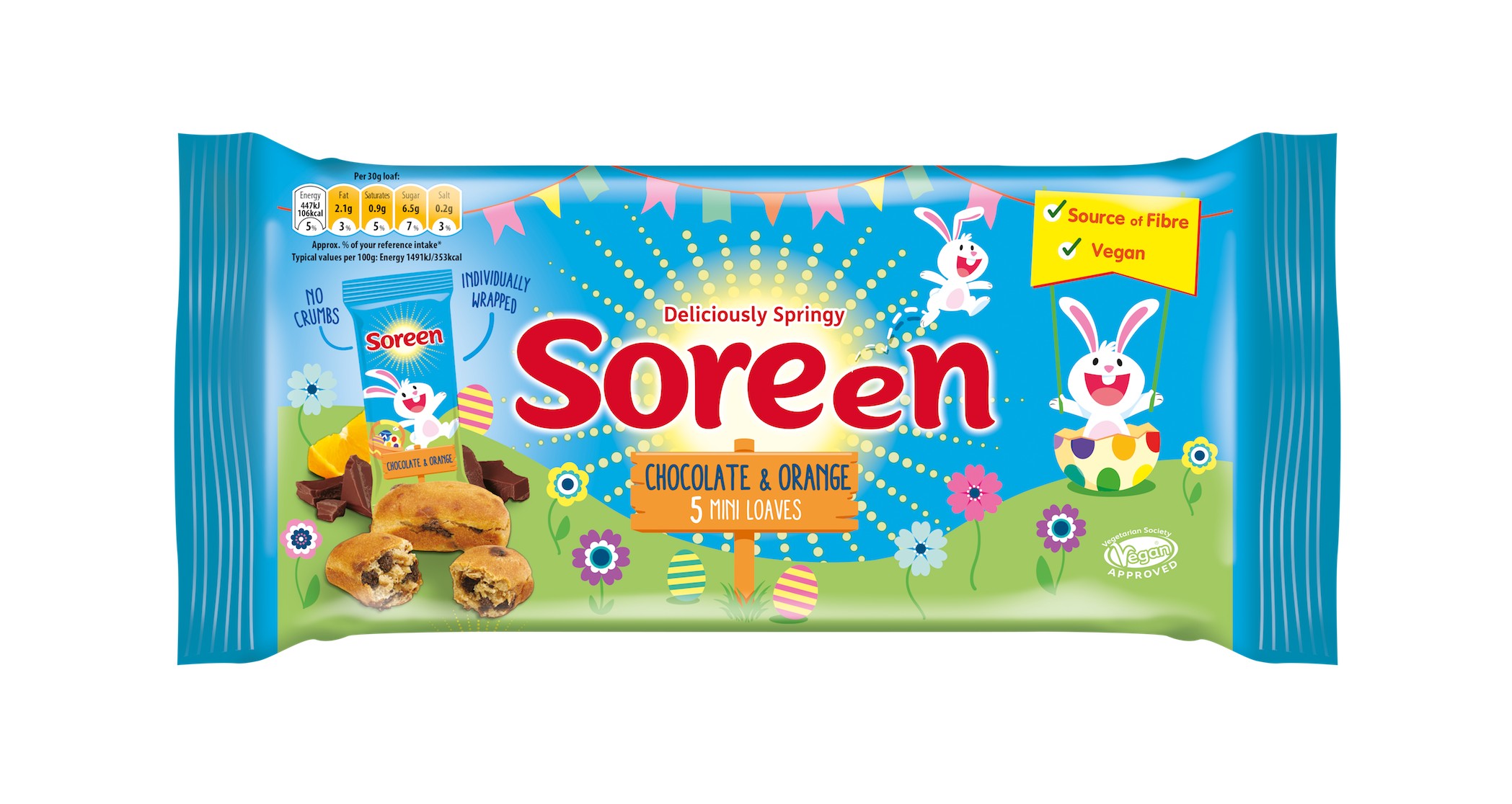 Soreen gears up for Easter with vegan-friendly Chocolate & Orange Mini Loaves - Vimarsana News