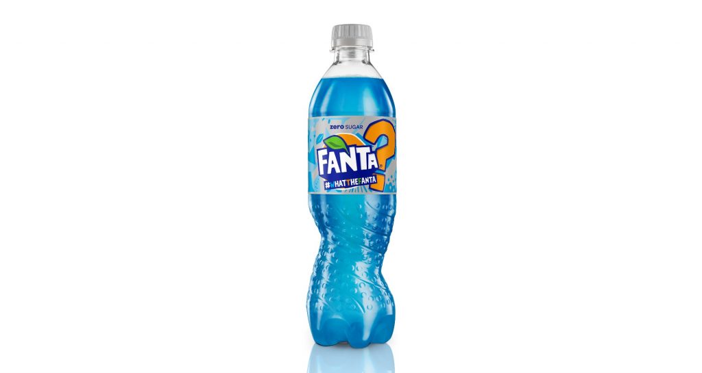 Fanta rolls out mystery zerosugar blue flavour