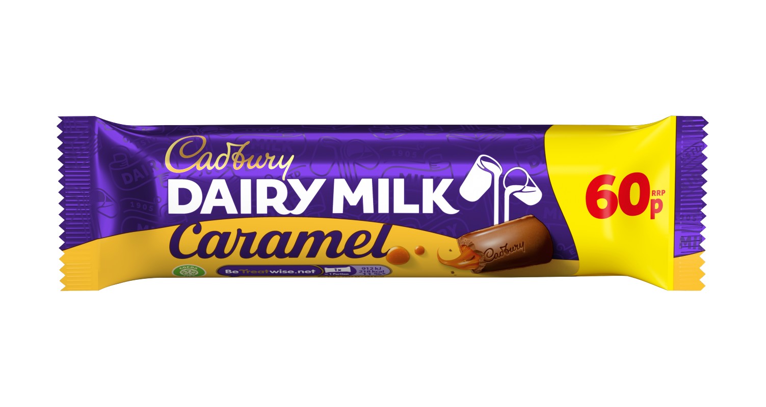 Cadbury adds pricemark format to singles range