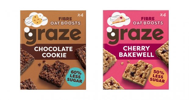 Graze expands Oat Boosts range ocery