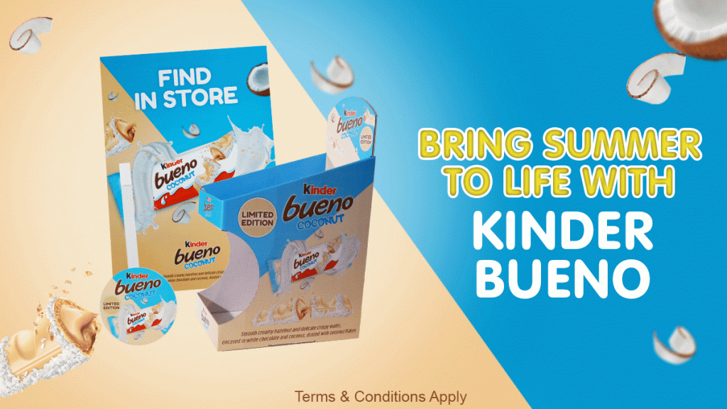 Ferrero celebrates the summer with exclusive Kinder competition for  retailers