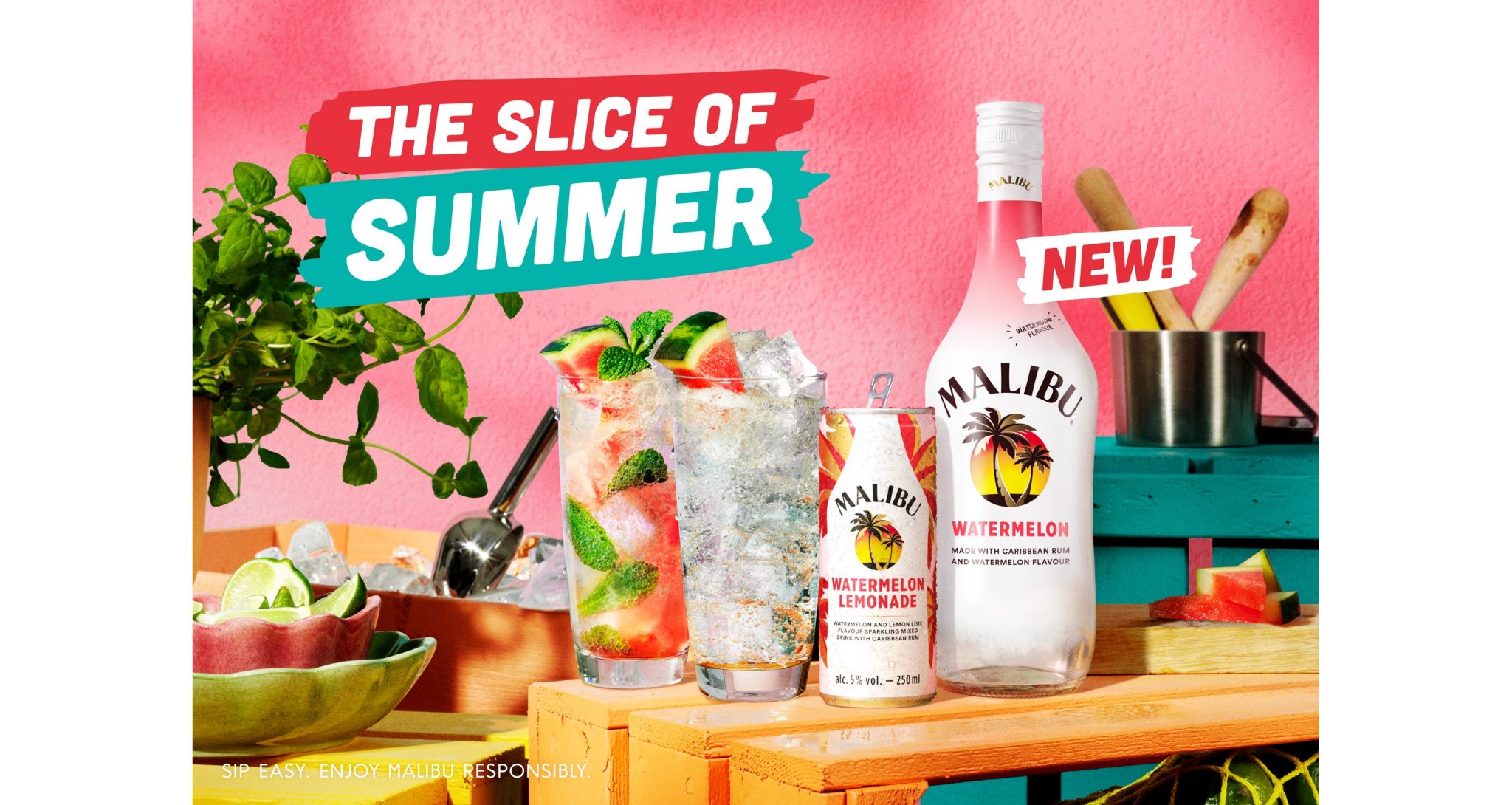 Malibu gears up for summer with Watermelon launches