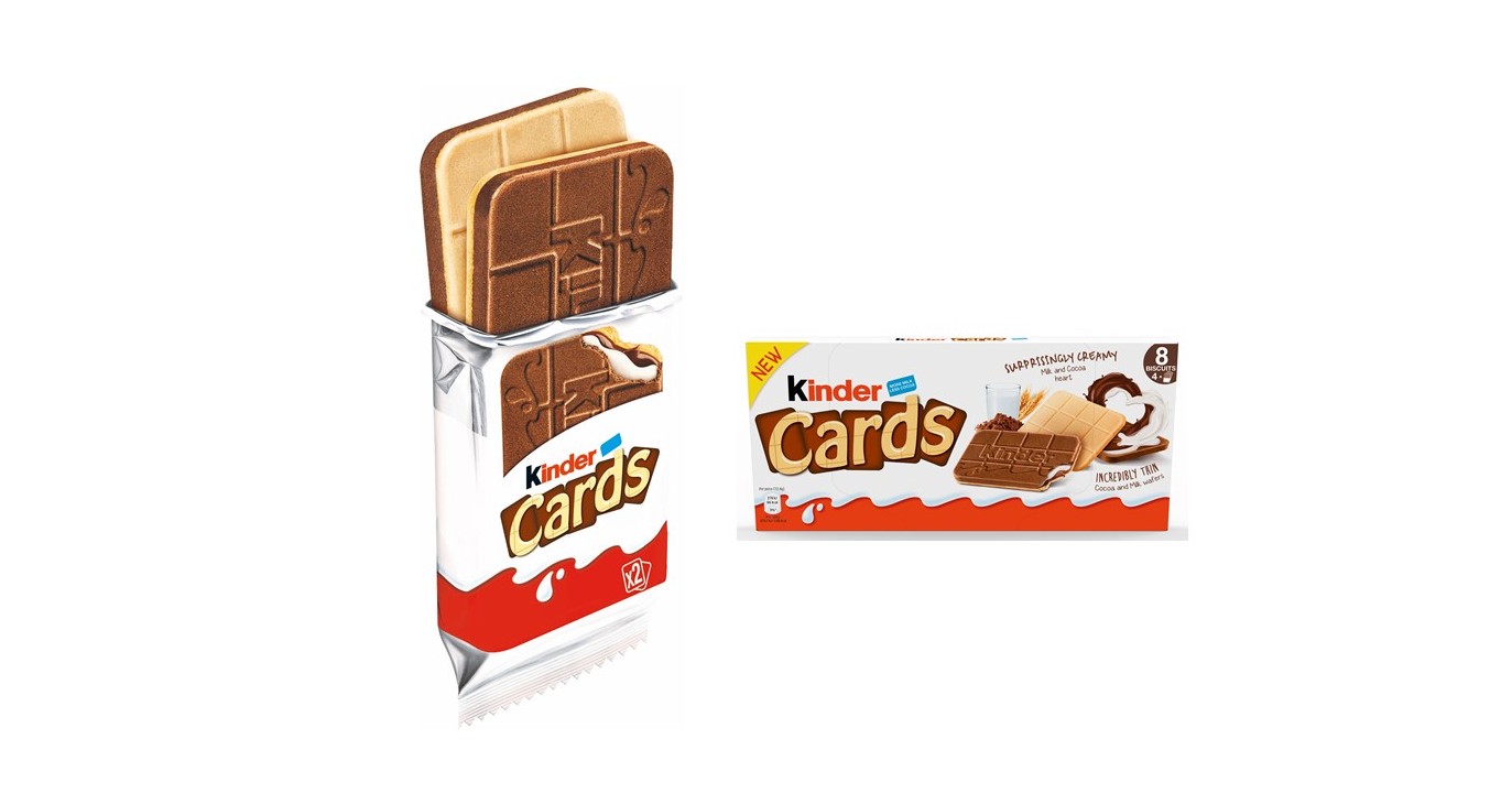 Kinder taps into on-the-go consumption with wafer cards