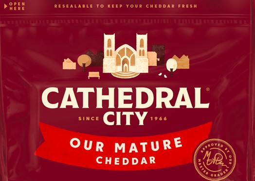 Cathedral City cheese debuts new branding