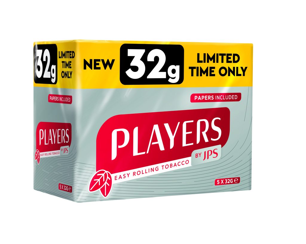 New Great Format for JPS Tobacco - 20 cigarettes for just £2.80!