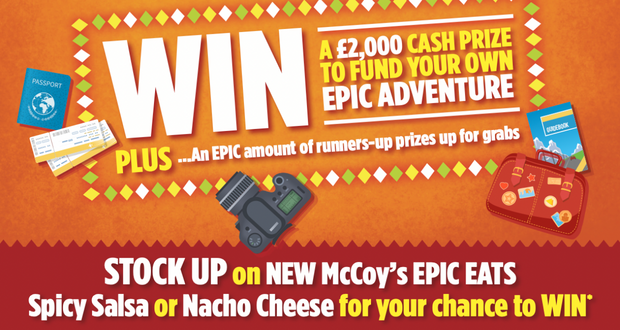 KP Snacks launches Mccoy's Epic Eats retailer competition - Vimarsana News