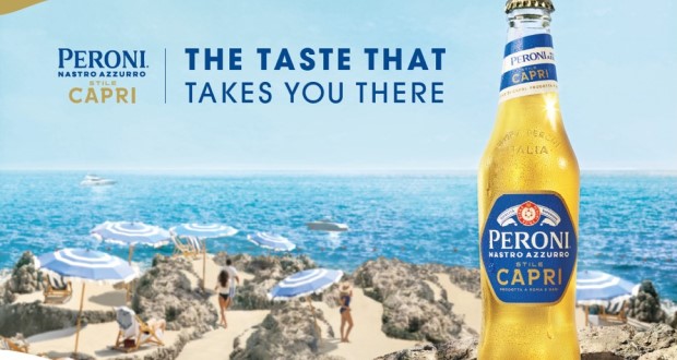 Peroni Nastro Azzurro Stile Capri targets younger consumers