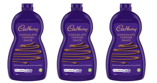 New chocolate sauce from Cadbury