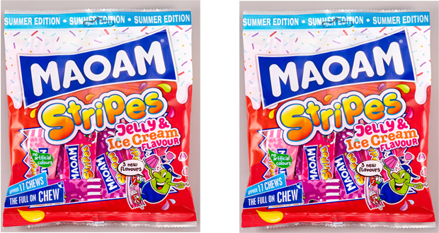 Maoam Stripes - Strawberry - The Shop - Sweets for the UK